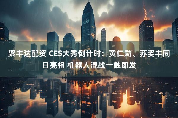 聚丰达配资 CES大秀倒计时：黄仁勋、苏姿丰同日亮相 机器人混战一触即发